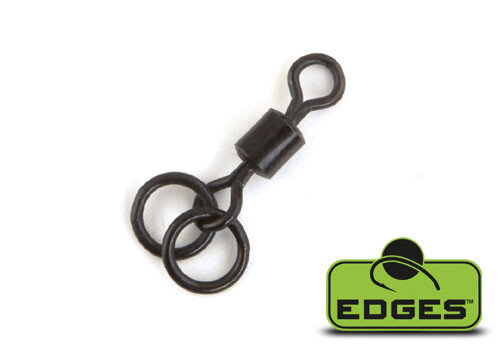 fox - edges double ring swivel size 7