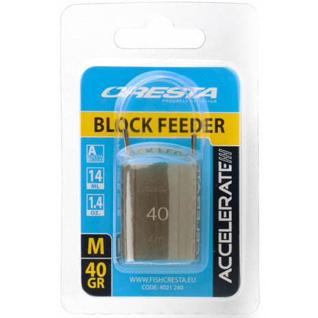 Cresta Accellerate Block Feeder Medium 40gr
