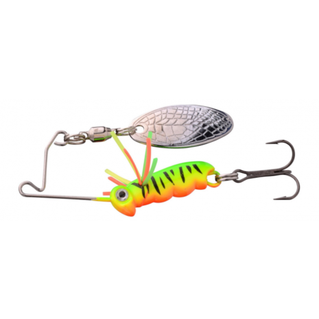 Spro Larva Micro Spinnerbait Treble Hook Firetiger 4cm (7g)