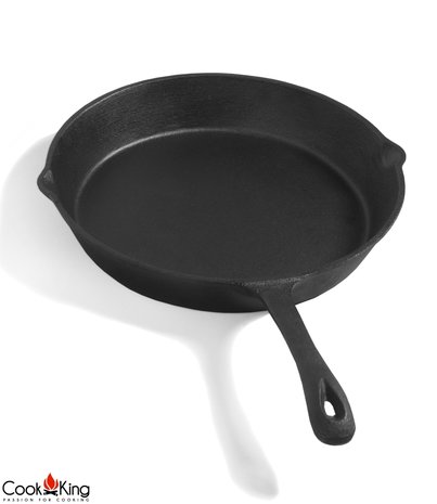 Cookking gietijzeren pan