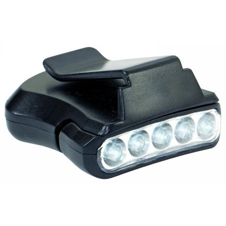 Albatros Caplight - Pet Clip Hoofdlamp - 5 LED