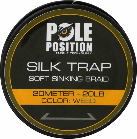 Pole Position Silk Trap Sinking Braid 20M 20lb