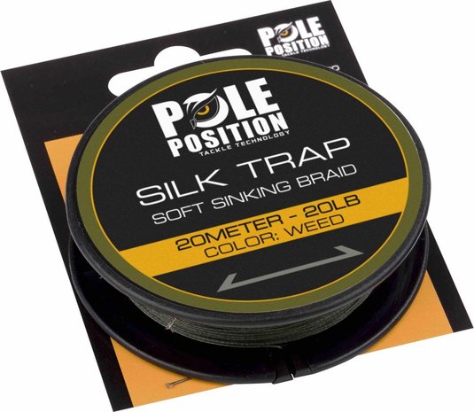 Pole Position Silk Trap Sinking Braid 20M 20lb