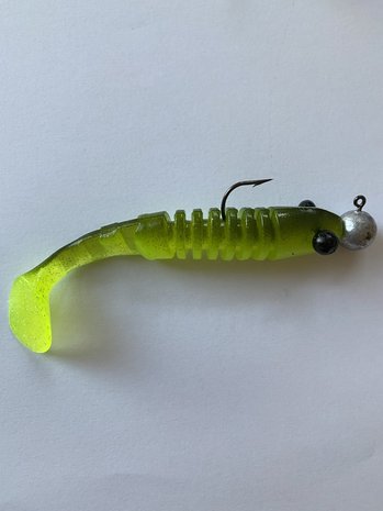 LFT Skelleton Shad 2pcs 11cm 10gr Green