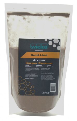 Wielco Gold Line Aroma Karper Caramel 250gr. (aroma poeder)