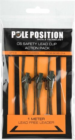 Pole Position Leadclip Set + Leader 3St