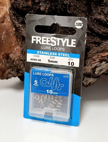 Spro Freestyle Stainless Lure Loop 5 mm