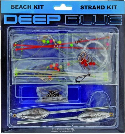 Albatros Deep Blue - Beach Kit - Ankerlood - Paternoster