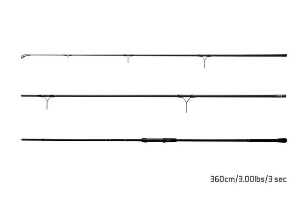 Delphin Corsa black carp sic  360cm 3.0 lbs 3 delig 