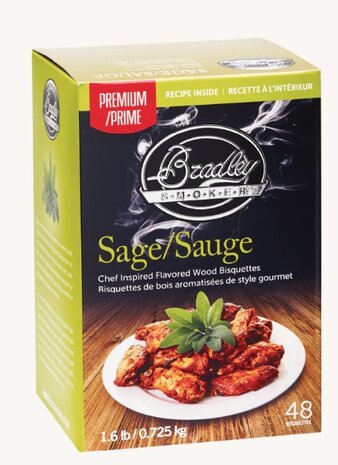 Saliebisquetten voor Bradley-rokers 48 Stuks  