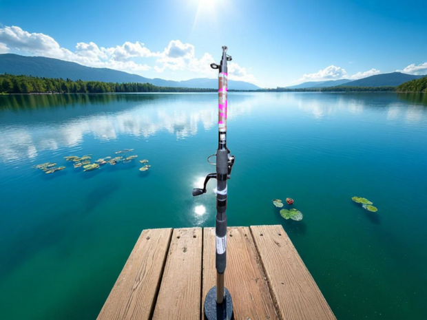 LFT hengelset Battle tele Spin "Pink Camou" 210cm 15-30 gram  + molen Battle-2000fd