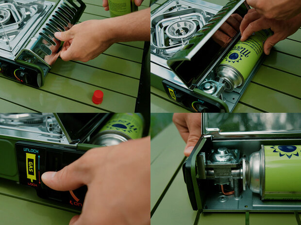 Delphin Inoxia Gas Stove / Gas Kooktoestel