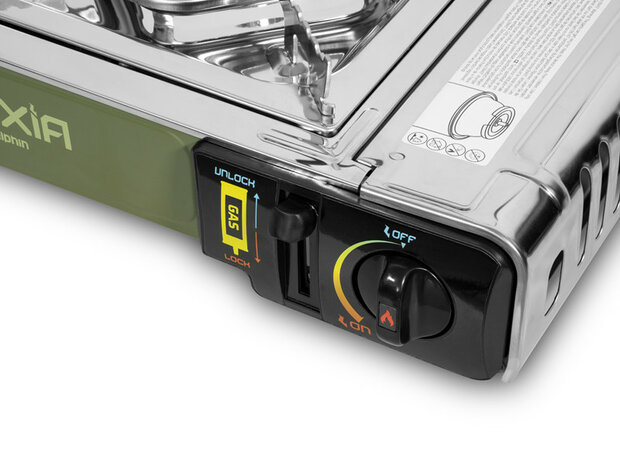 Delphin Inoxia Gas Stove / Gas Kooktoestel