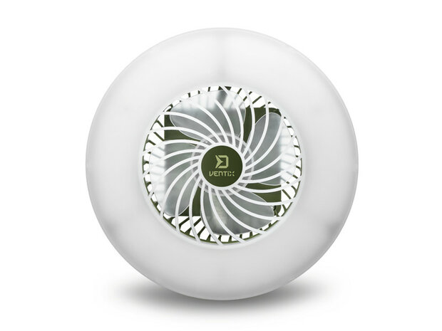 Delphin Ventix Fan with Light – Ventilator, lamp en powerbank in één