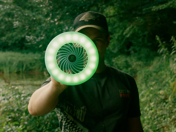 Delphin Ventix Fan with Light – Ventilator, lamp en powerbank in één