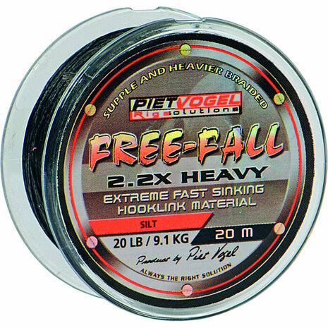 Rig Solutions-   FREE-FALL LEADER MATERIAAL. 20m 20lb SILT 9,1 KG 
