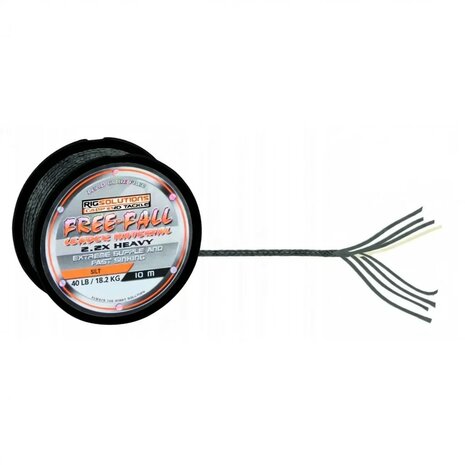 Rig Solutions-   FREE-FALL LEADER MATERIAAL. 10m 40lb SILT 18.2 KG 