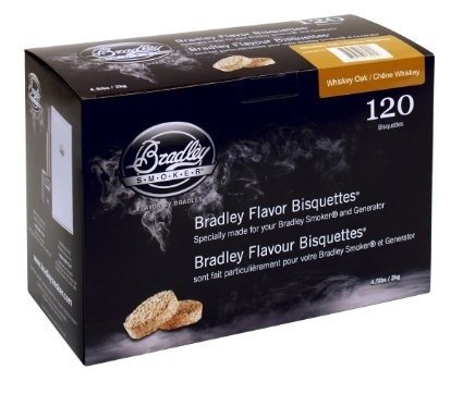 Bradley -WHISKEY EIKEN/OAK Bisquetten, 120 Stuks