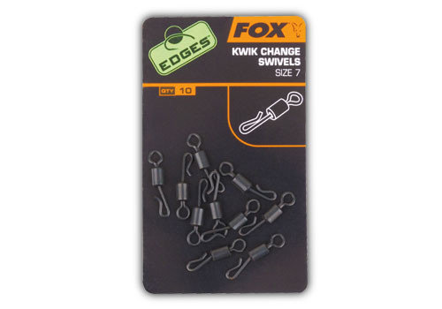 fox - edges kwick change swivels size 7 cac485