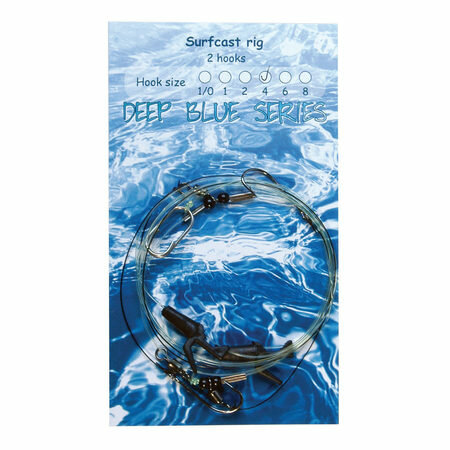 Deep Blue Surfcast Rig 2-Haaks H8