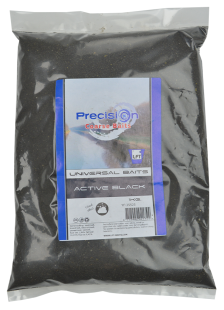 LFT Precision Universal Active Baits Black 1kg