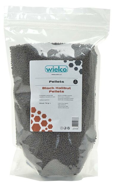 Wielco Black Halibut Pellets 2mm. 750gr