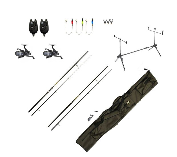 LFT All Inclusive Karper Compleetset 12ft 2.75lbs 