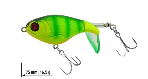 River2Sea Whopper Plopper 75 Fire Tiger 16,5 gram 