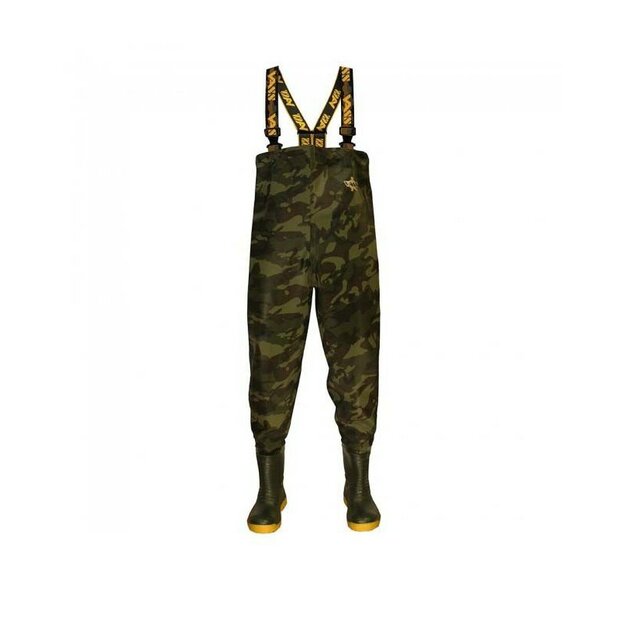 Vass E785 series Camo chest wader 