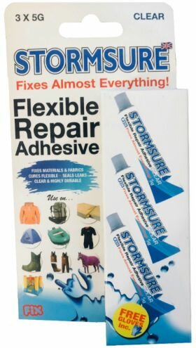 Stormsure waadpak reparatie lijm 3 x 5 gram