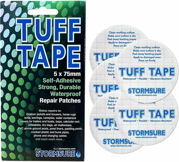 Stormsure waadpak reparatie stickers per 5