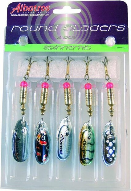 Albatros Round Bladers Spinkit  5 stuks