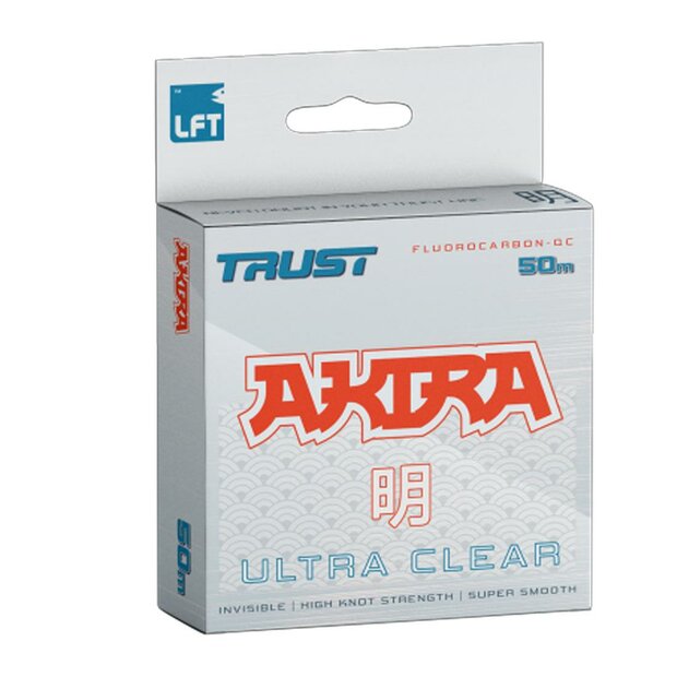 LFT Trust Akira FluoroCarbon QC UltraClear 50mtr 0,35mm 16,05kg
