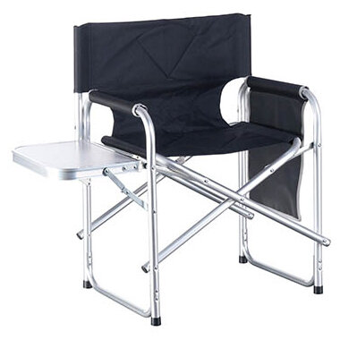 Camp Life Regiseurs Stoel met zijtafel 47x58x79cm