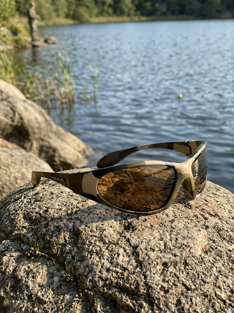 EyeLevel polariserende zonnebril Camouflage Brown