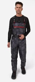 Finntrail ATHLETIC  waadpak XXL CAMOU SHADOW BLACK